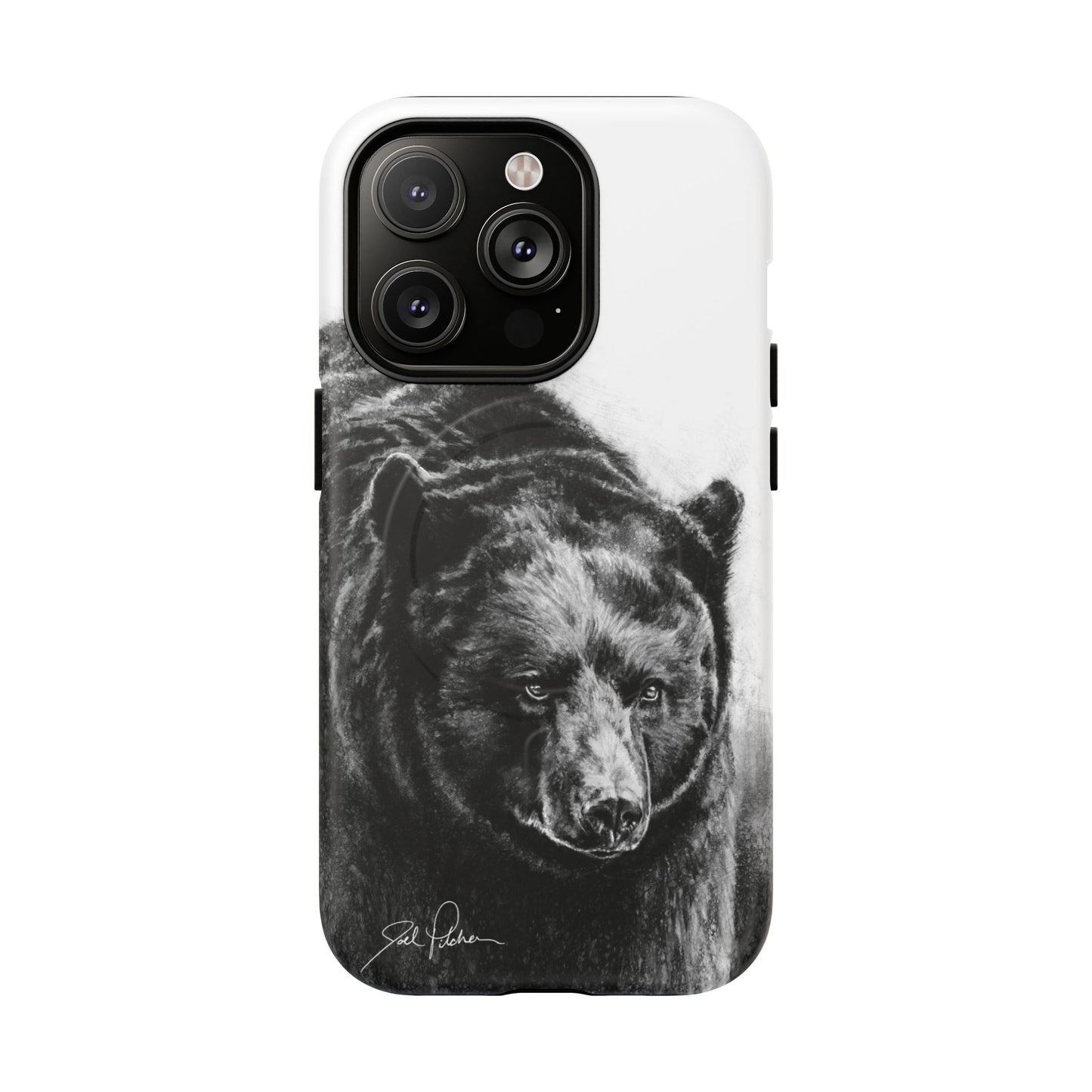 "Black Bear" Magnetic Tough Case
