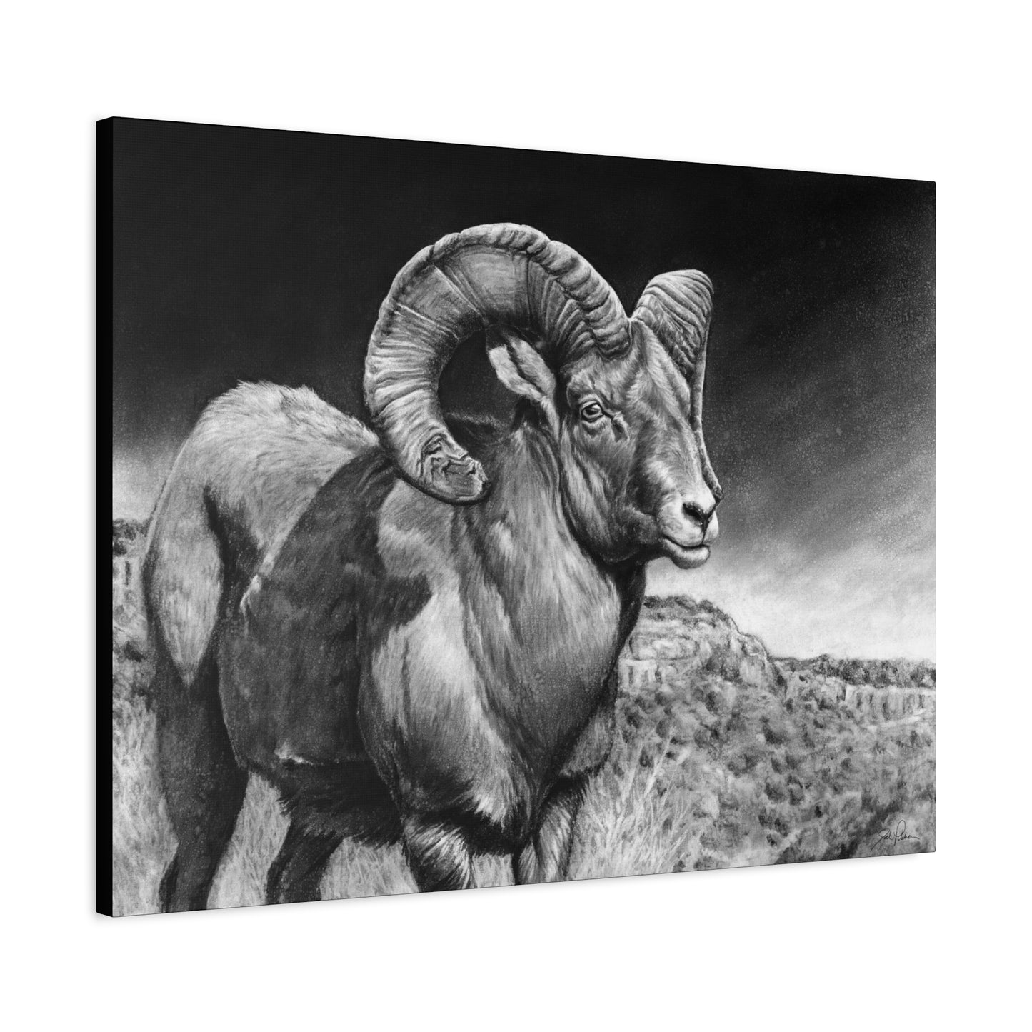 "High Class" Stretched Canvas