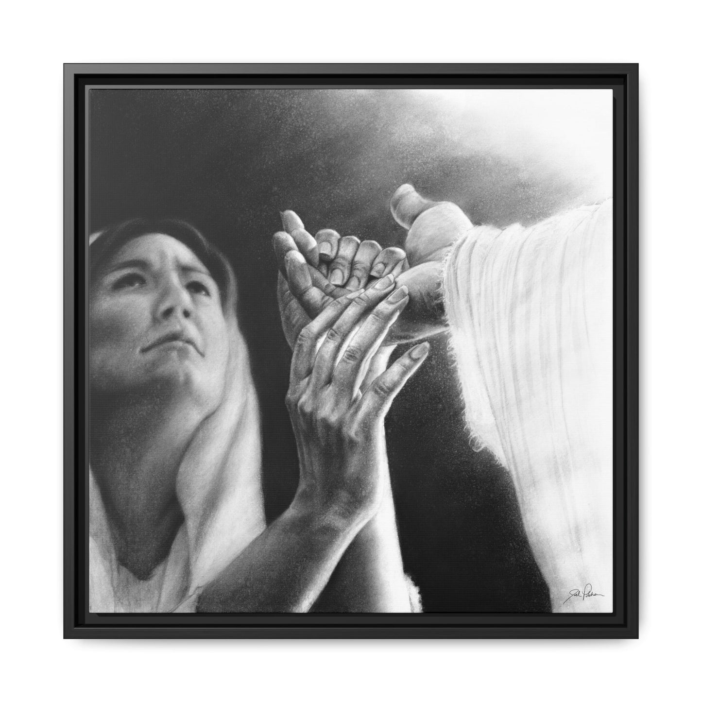 "Be of Good Comfort" Framed Canvas