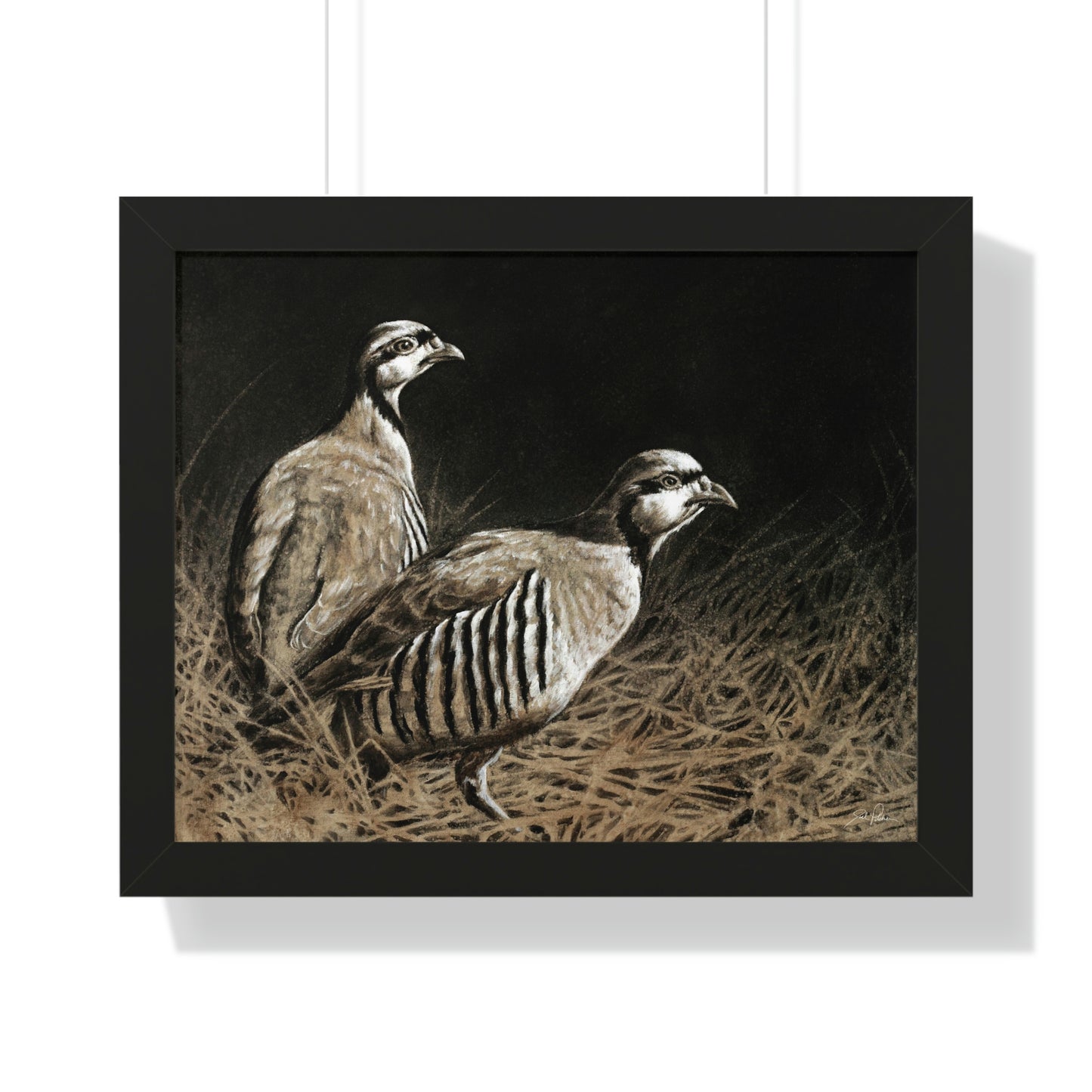 "Chukars" Framed Paper Print