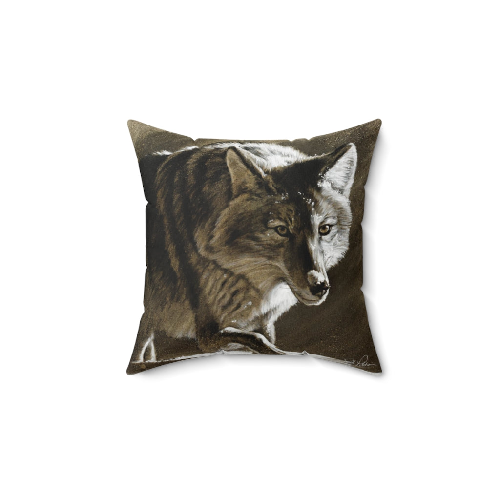 "Prowler" Square Pillow