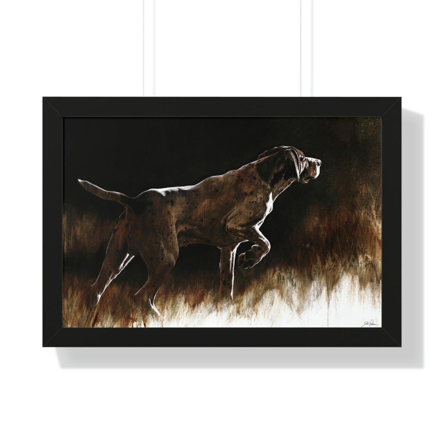"On Point" Framed Paper Print