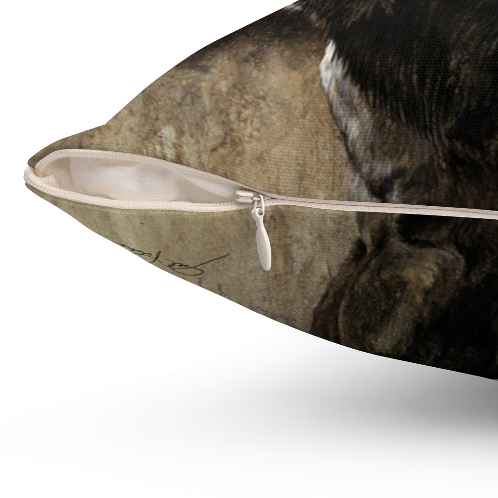 "Call of the Wild" Square Pillow