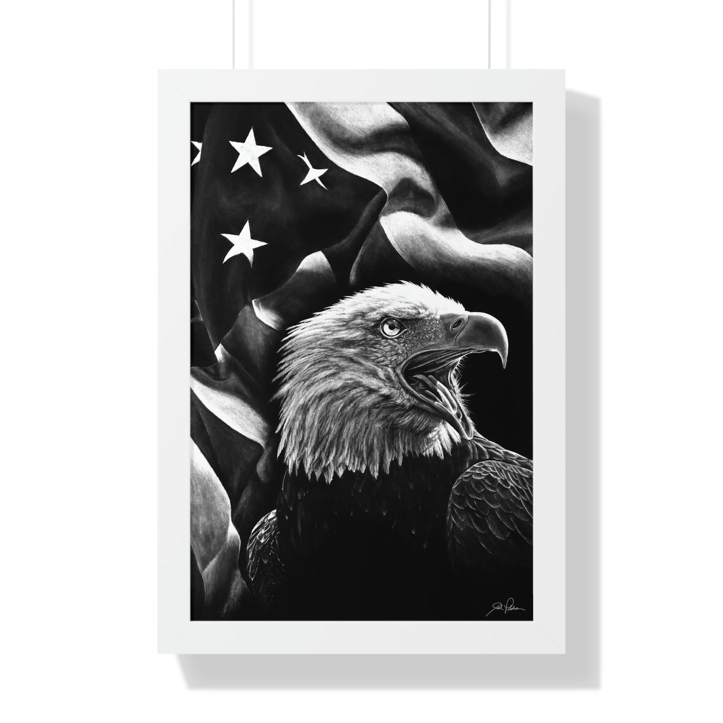"American Eagle" Framed Paper Print