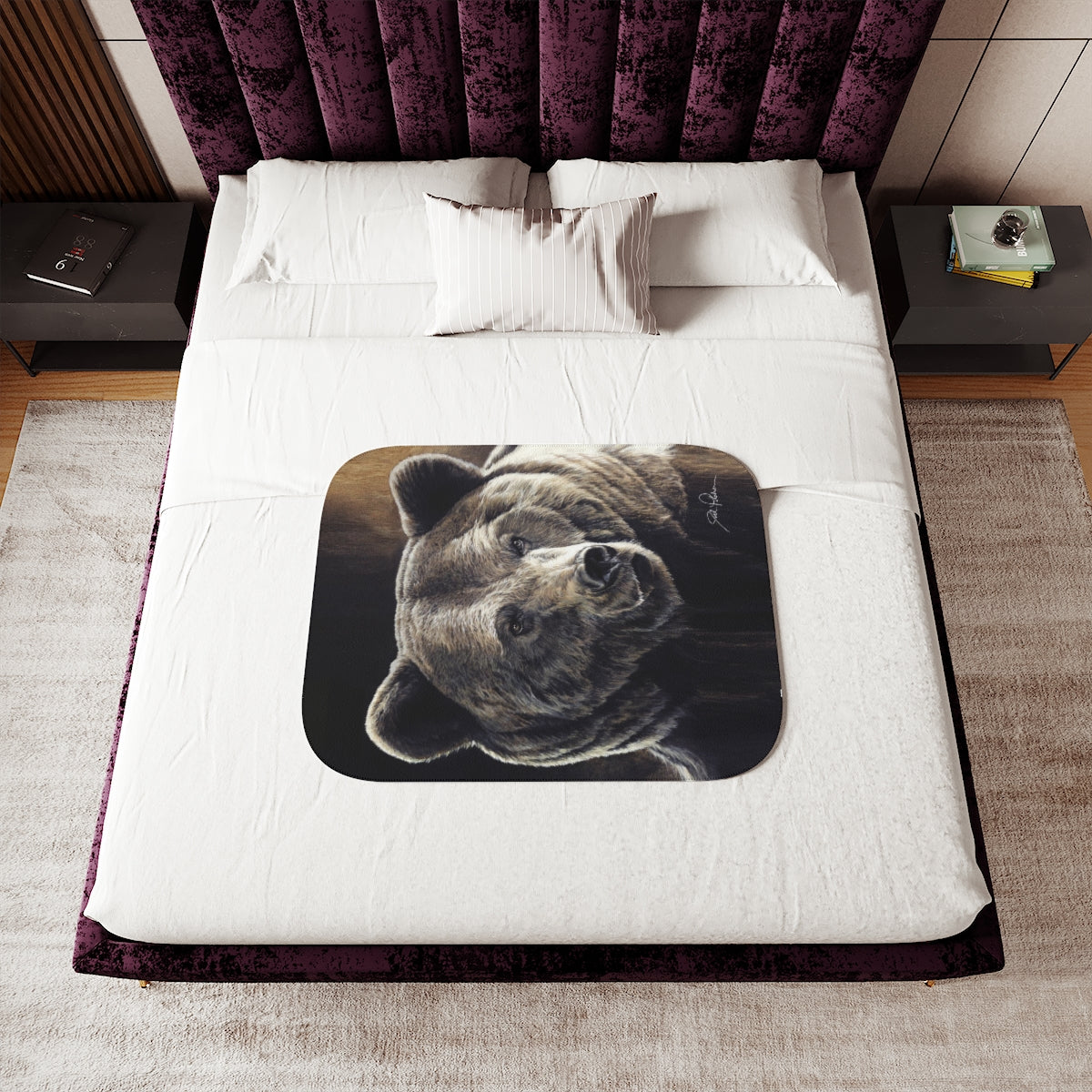 "Kodiak" Sherpa Blanket