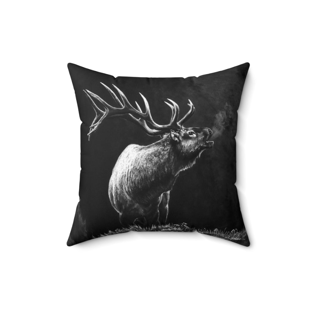 "Mountain Monarch" Square Pillow