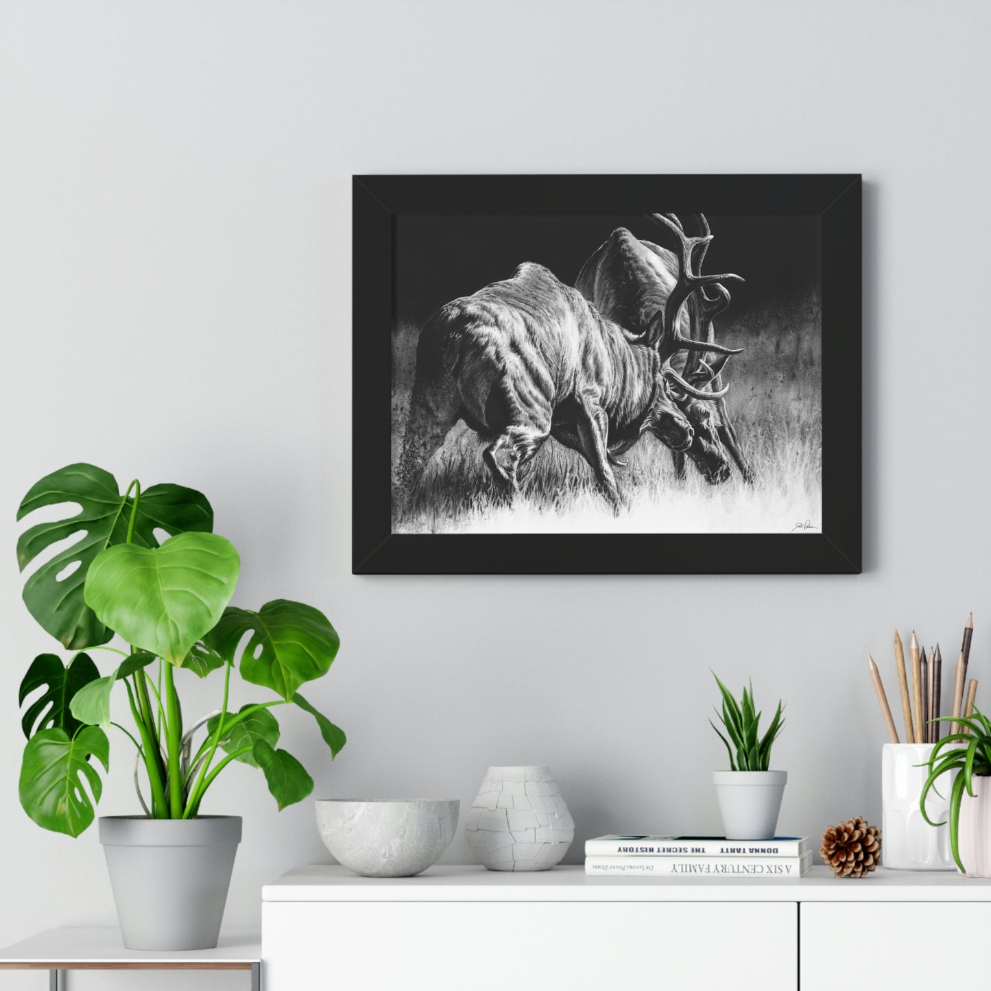 "Winner Takes All" Framed Paper Print