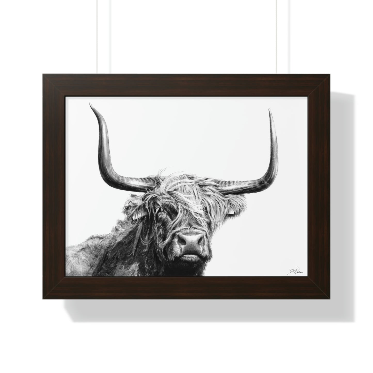 "Highlander" Framed Paper Print