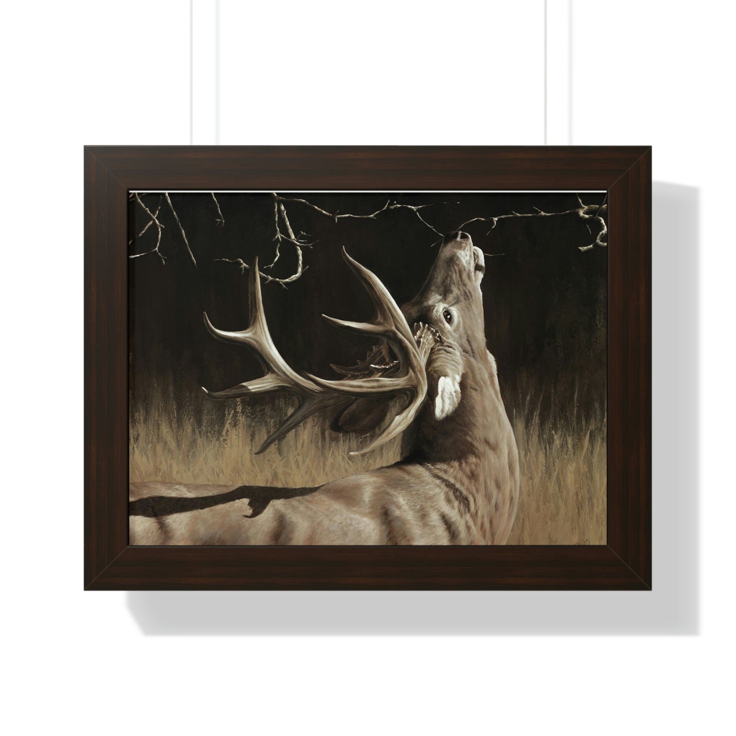 "Calling Card" Framed Paper Print