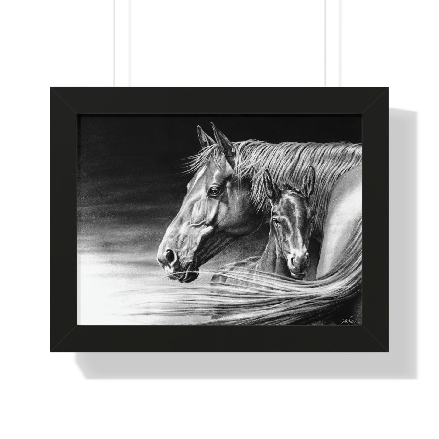 "Safe and Sound" Framed Paper Print