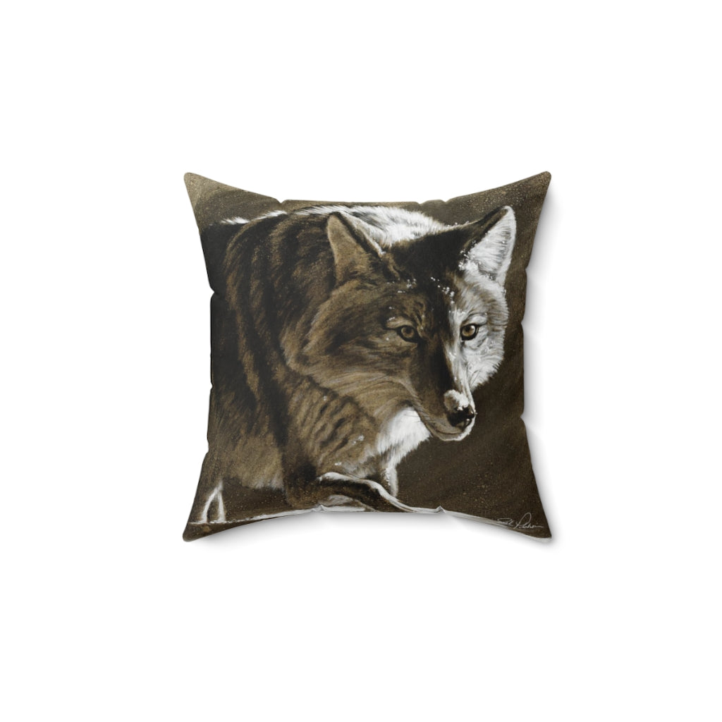 "Prowler" Square Pillow