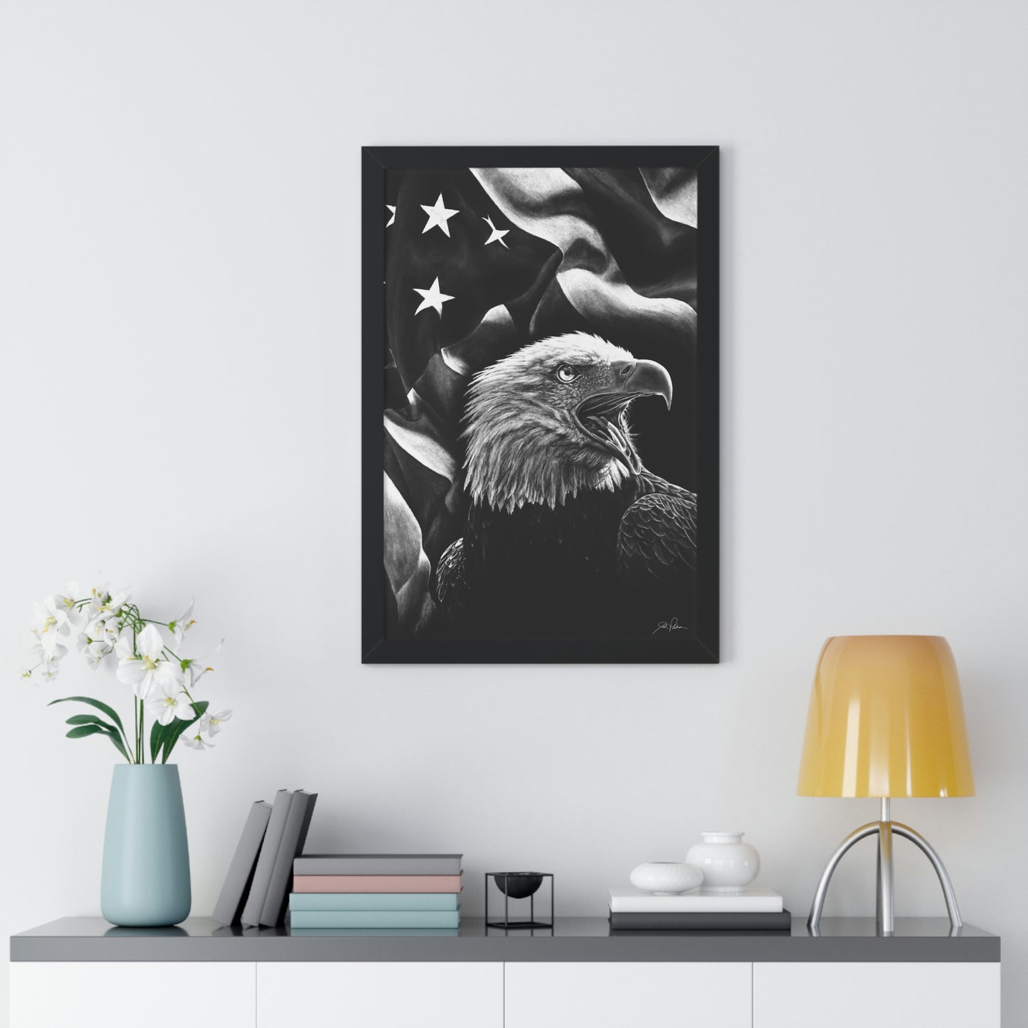 "American Eagle" Framed Paper Print