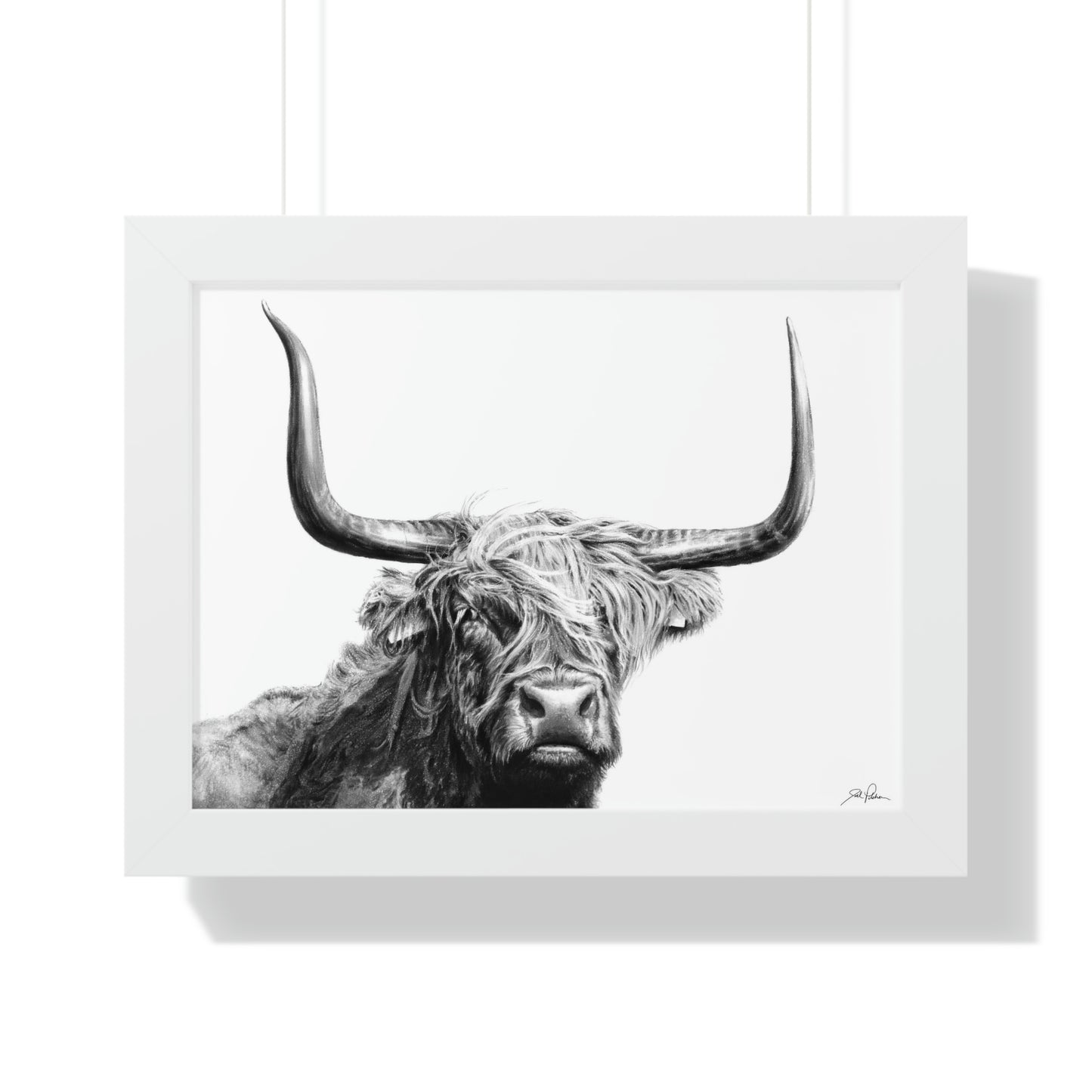 "Highlander" Framed Paper Print