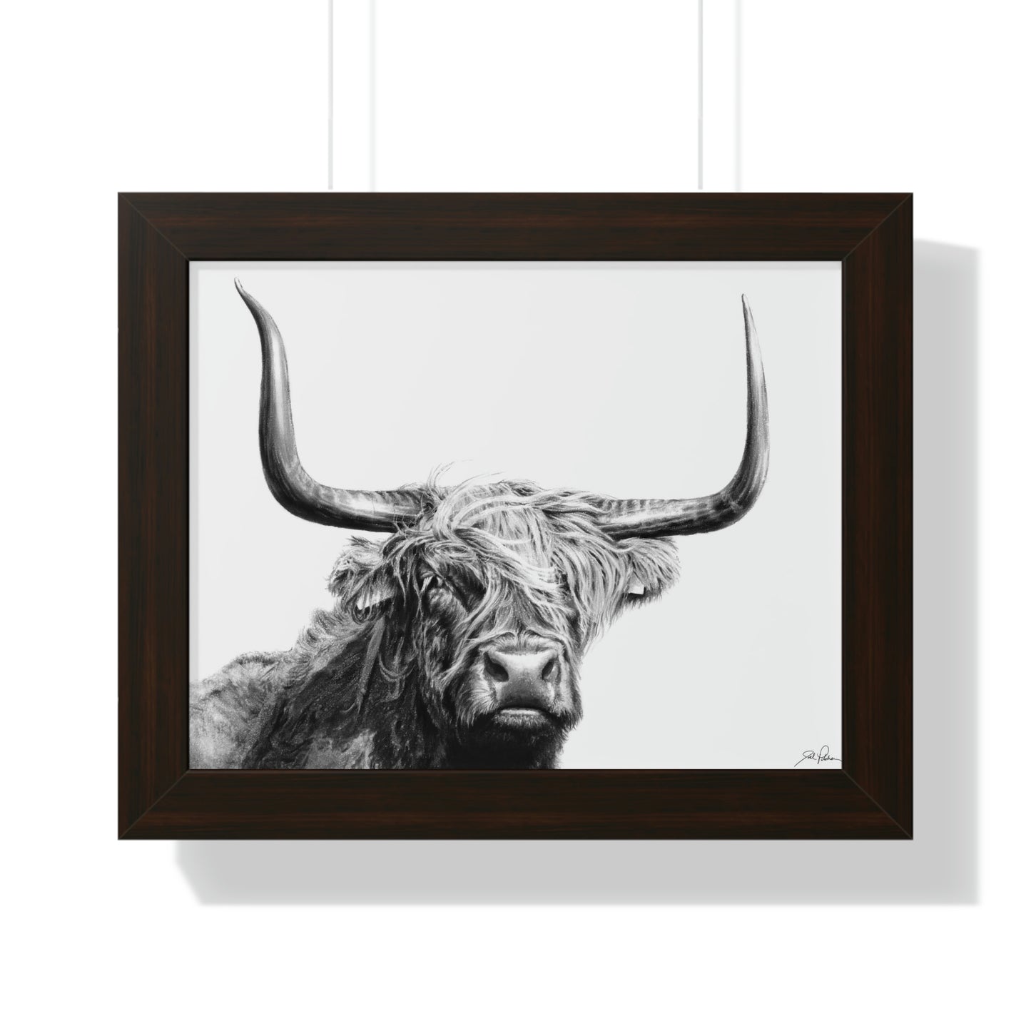 "Highlander" Framed Paper Print
