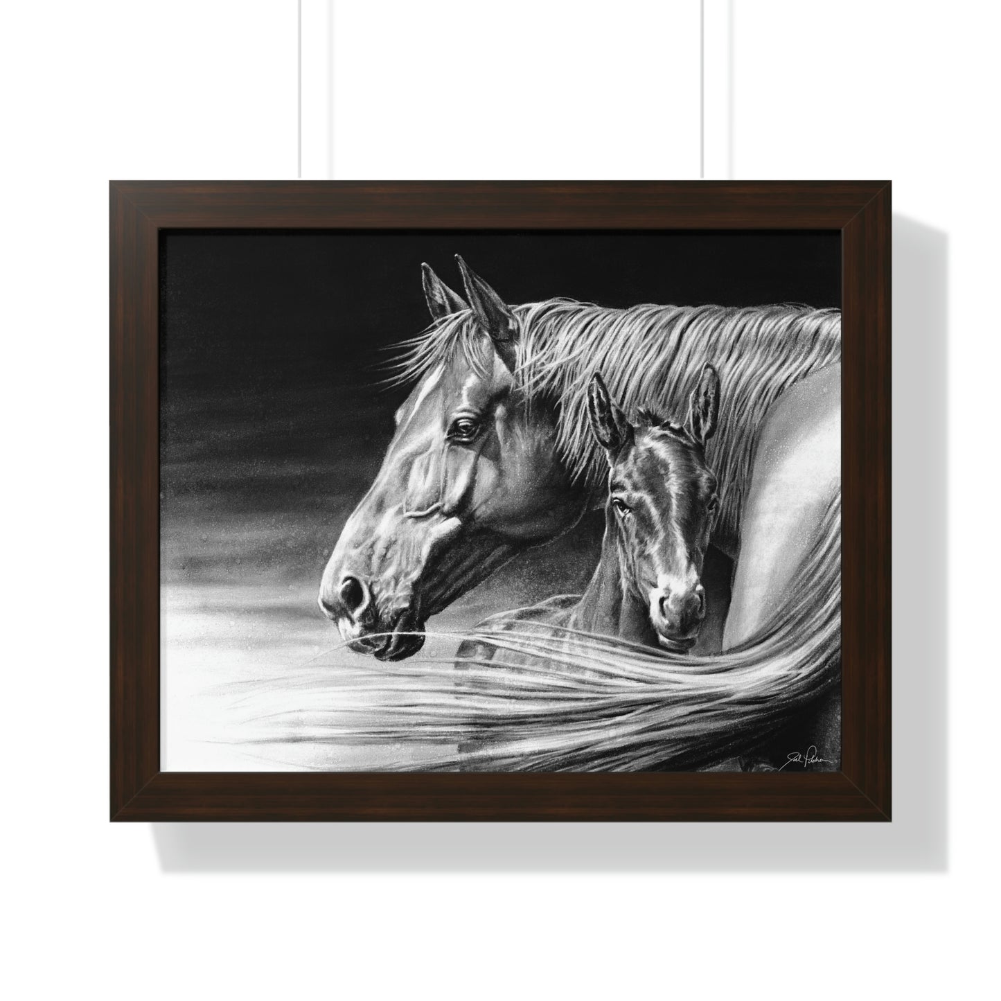 "Safe and Sound" Framed Paper Print