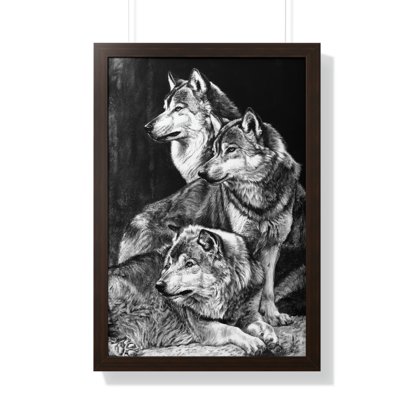 "Sentinels" Framed Paper Print