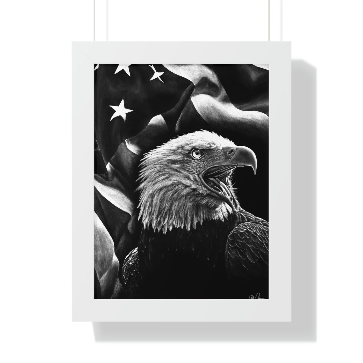 "American Eagle" Framed Paper Print