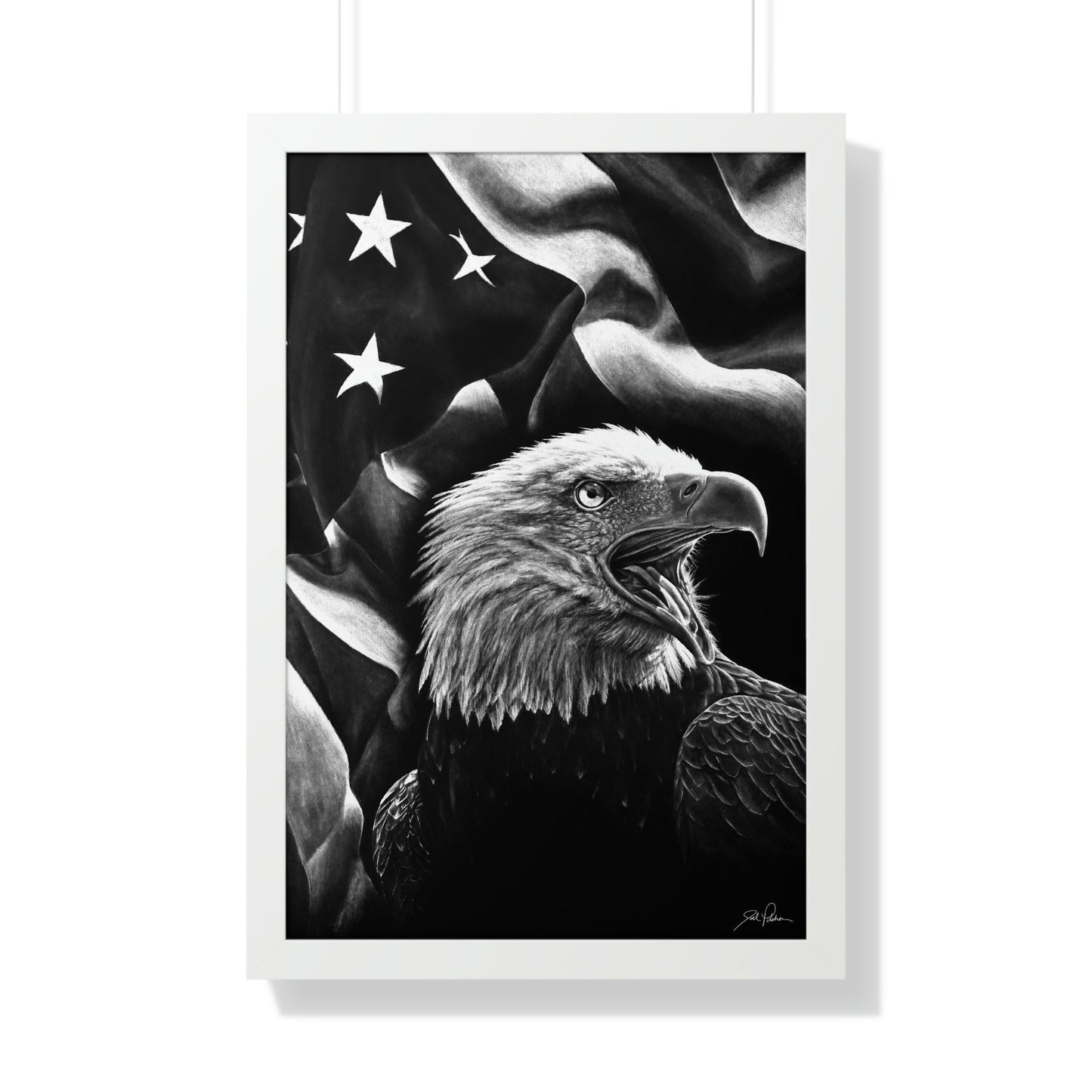 "American Eagle" Framed Paper Print
