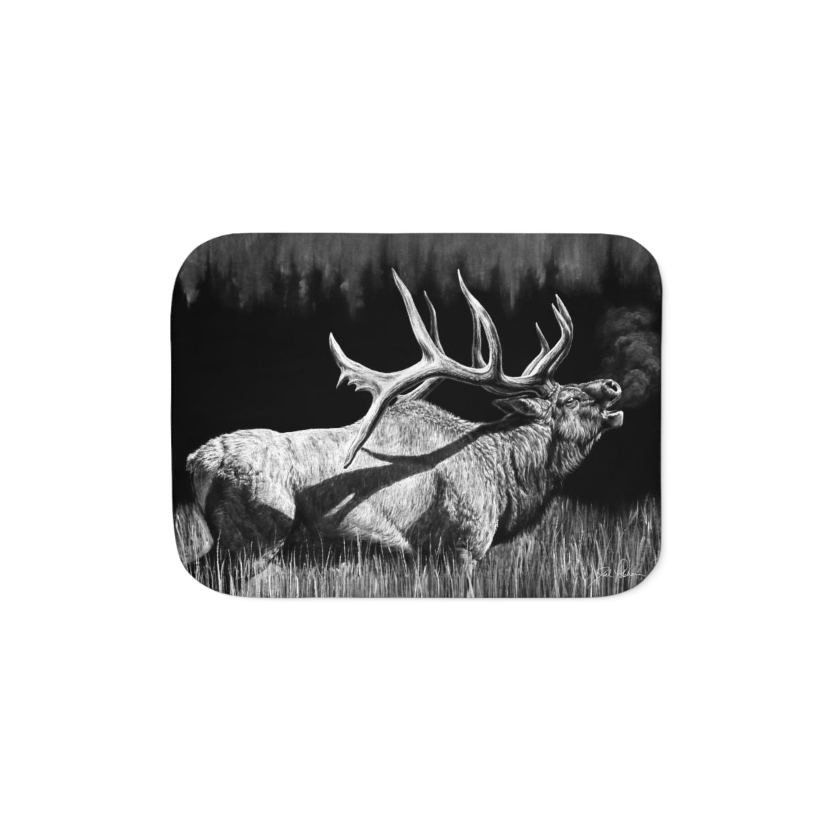 "Firebull" Sherpa Blanket
