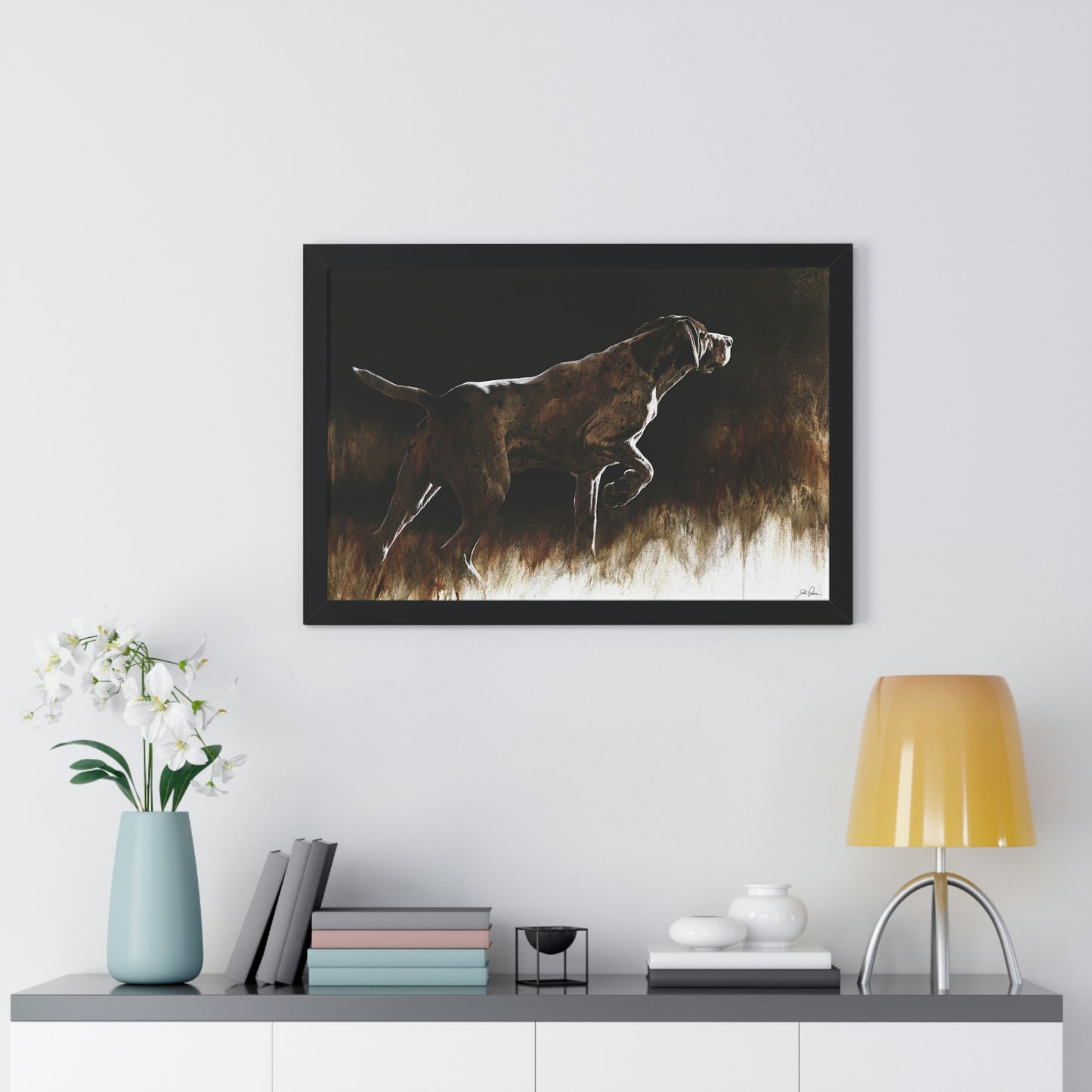 "On Point" Framed Paper Print
