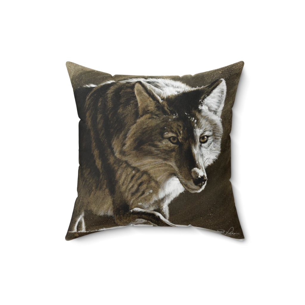 "Prowler" Square Pillow