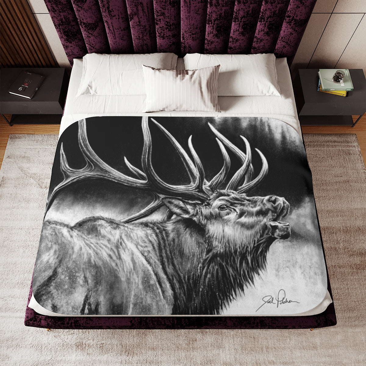 "Autumn Anthem" Sherpa Blanket