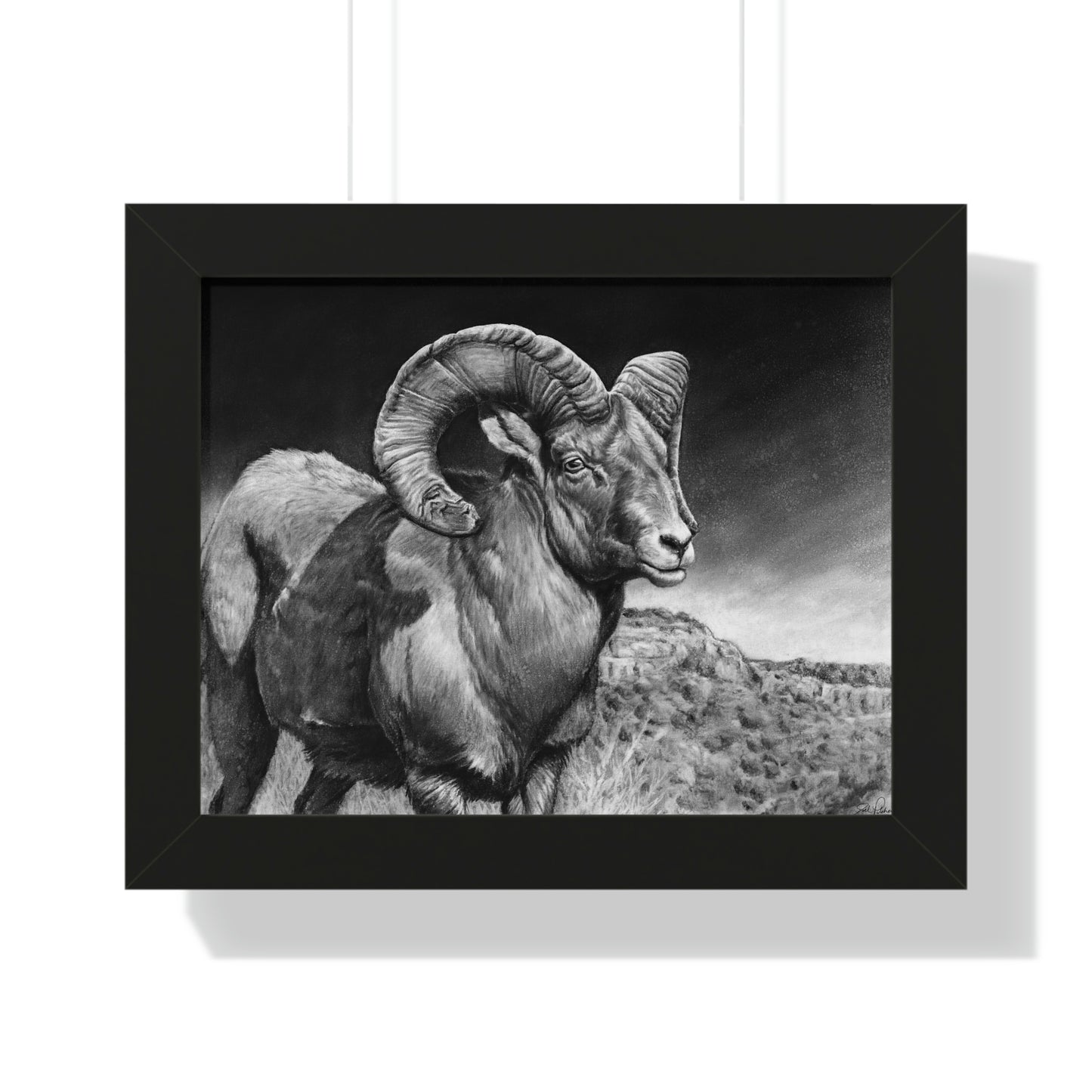 "High Class" Framed Paper Print