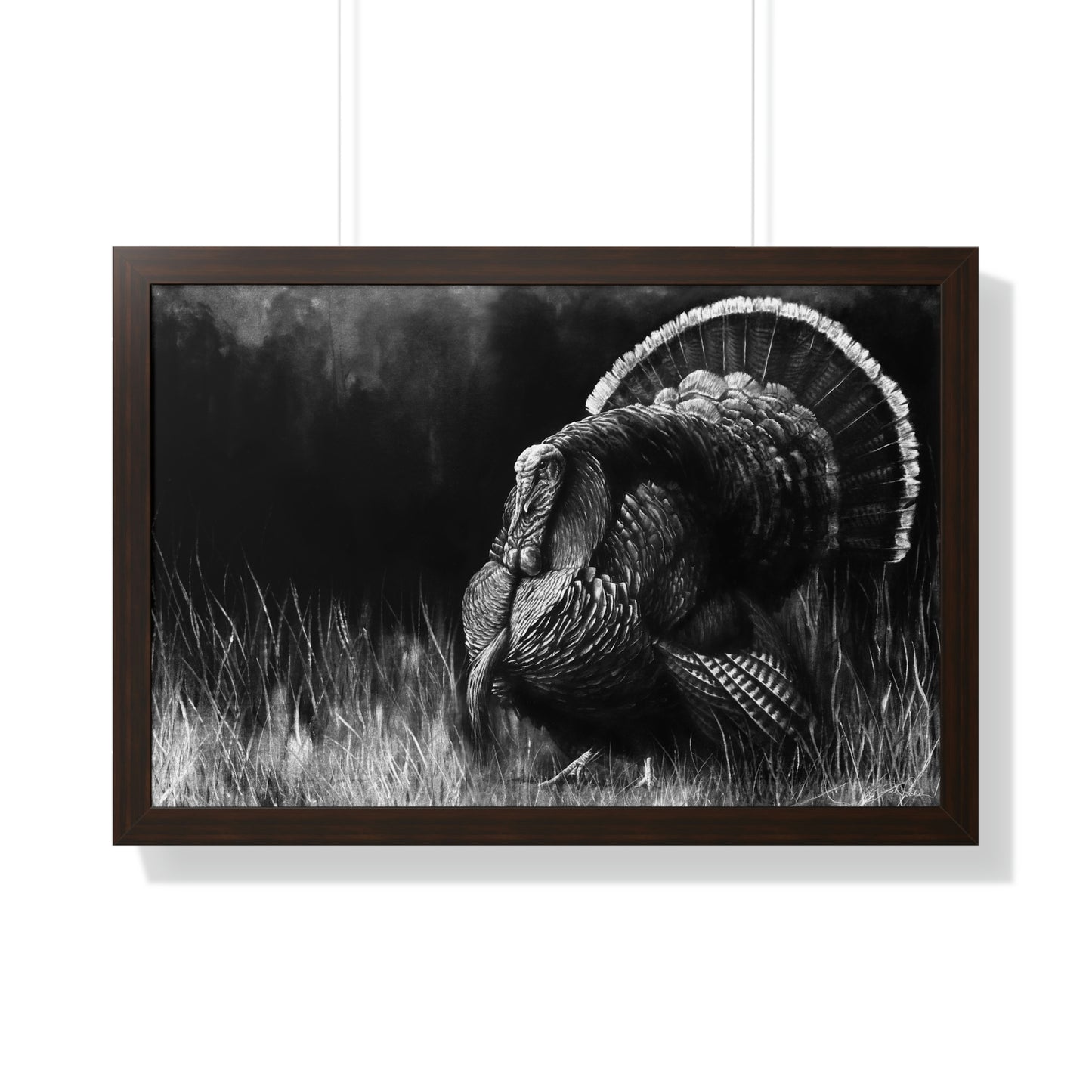 Light it Up" Framed Paper Print