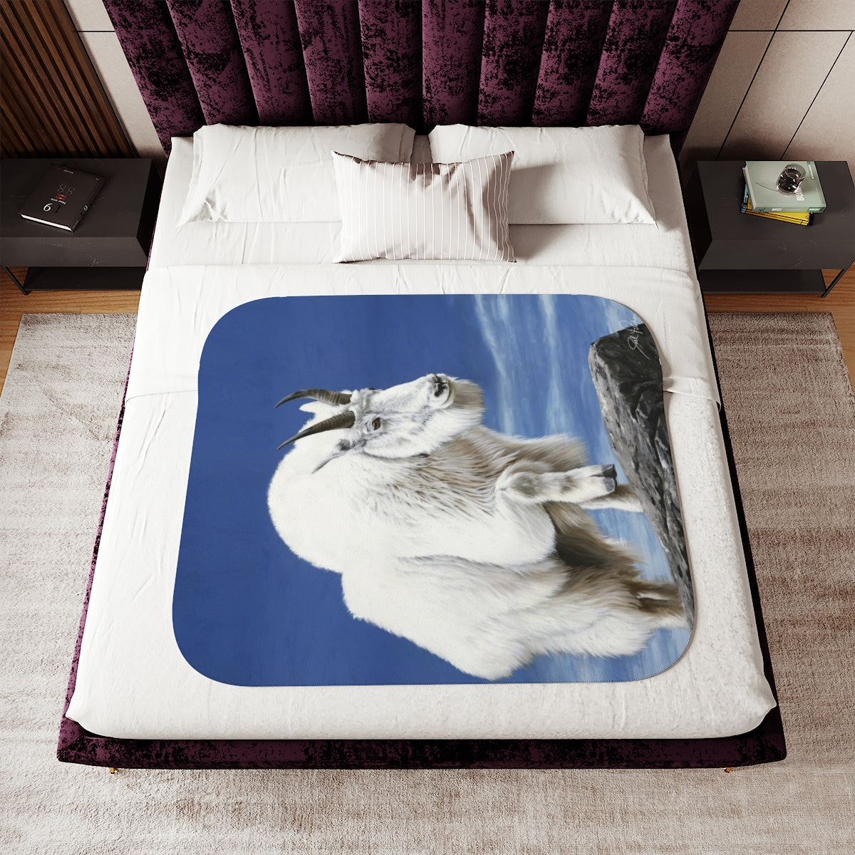 "Sky Walker" Sherpa Blanket