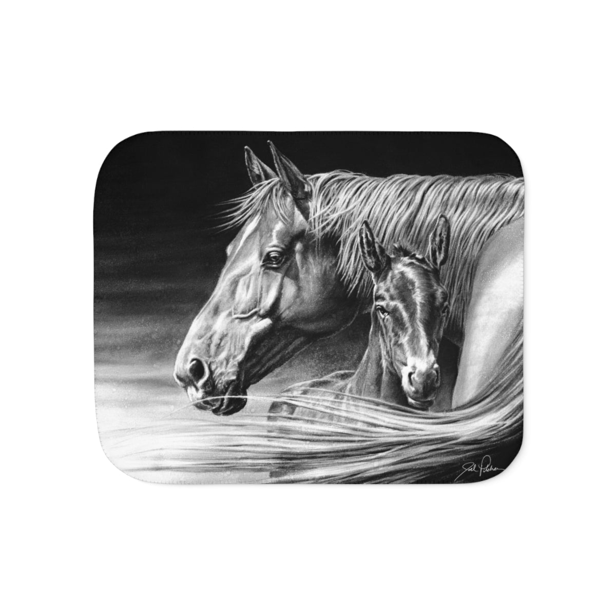 "Safe and Sound" Sherpa Blanket