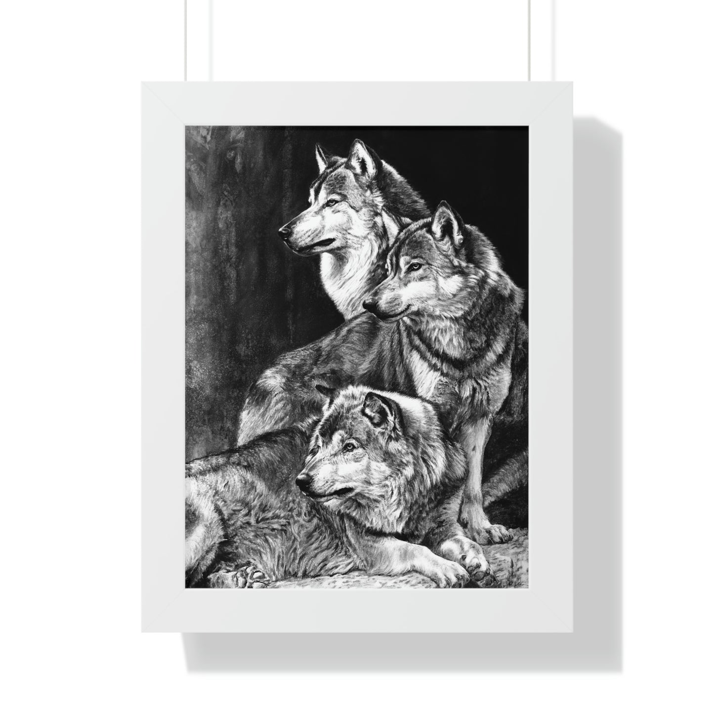 "Sentinels" Framed Paper Print