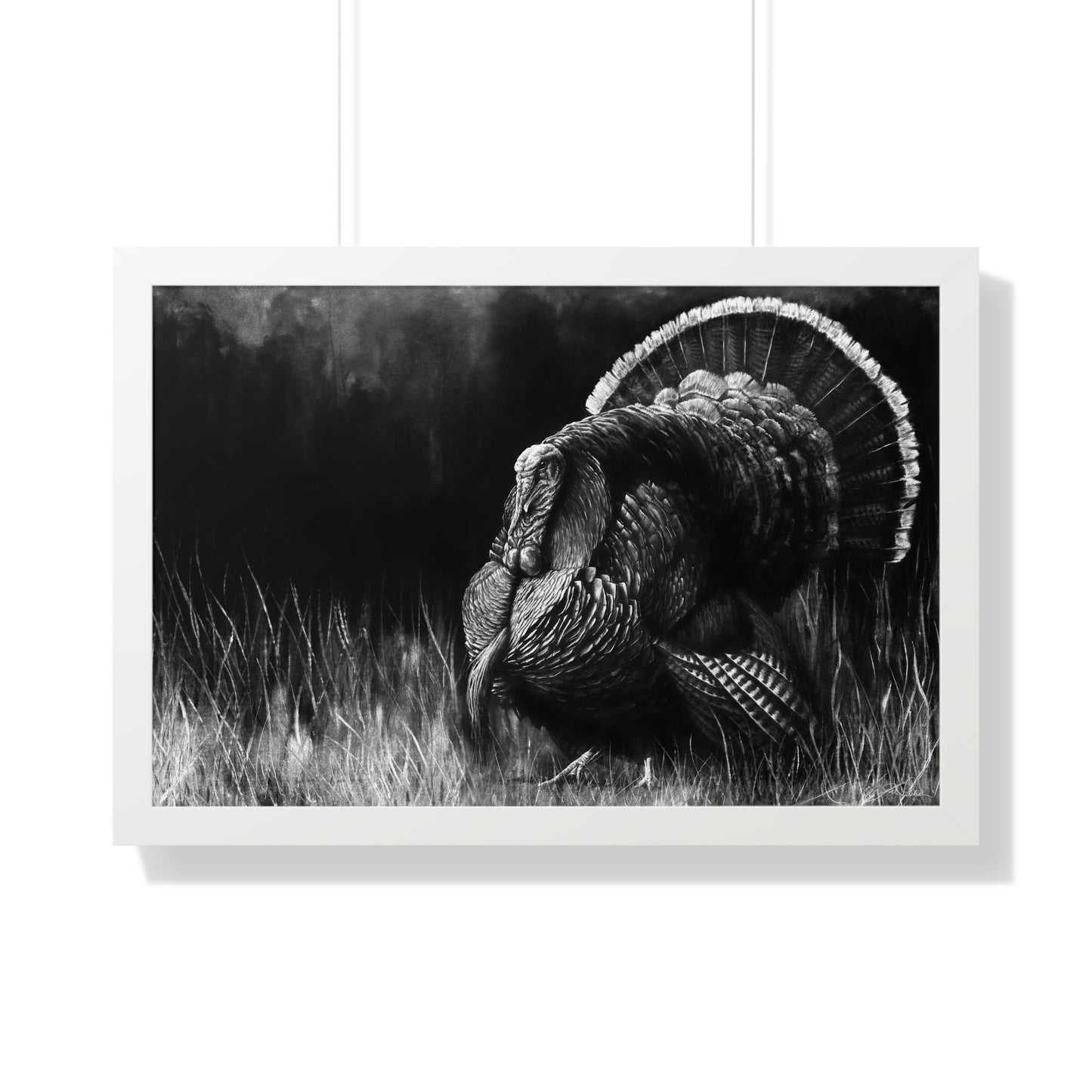 Light it Up" Framed Paper Print