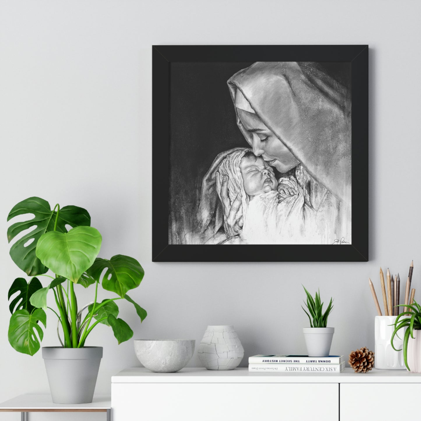 "King of Kings" Framed Paper Print