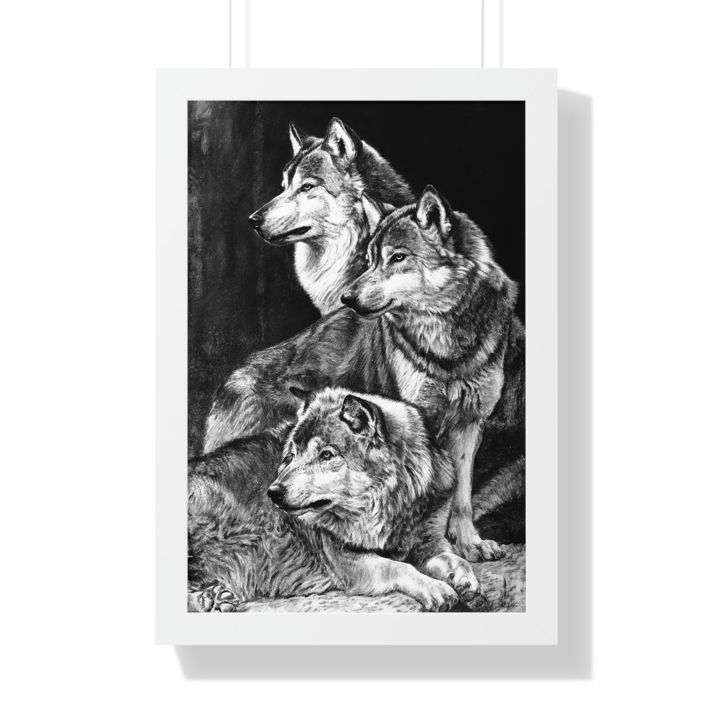 "Sentinels" Framed Paper Print