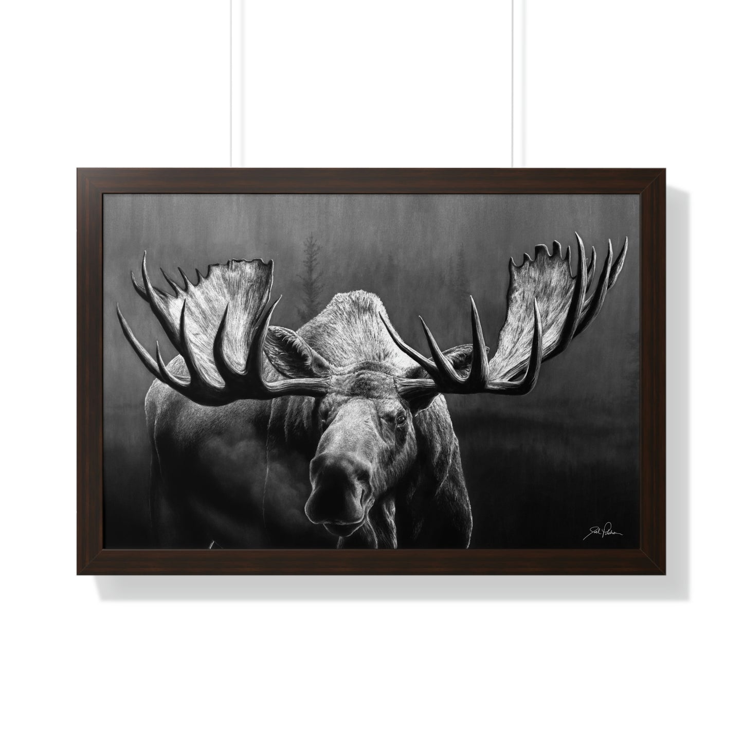 "Wide Load" Framed Paper Print