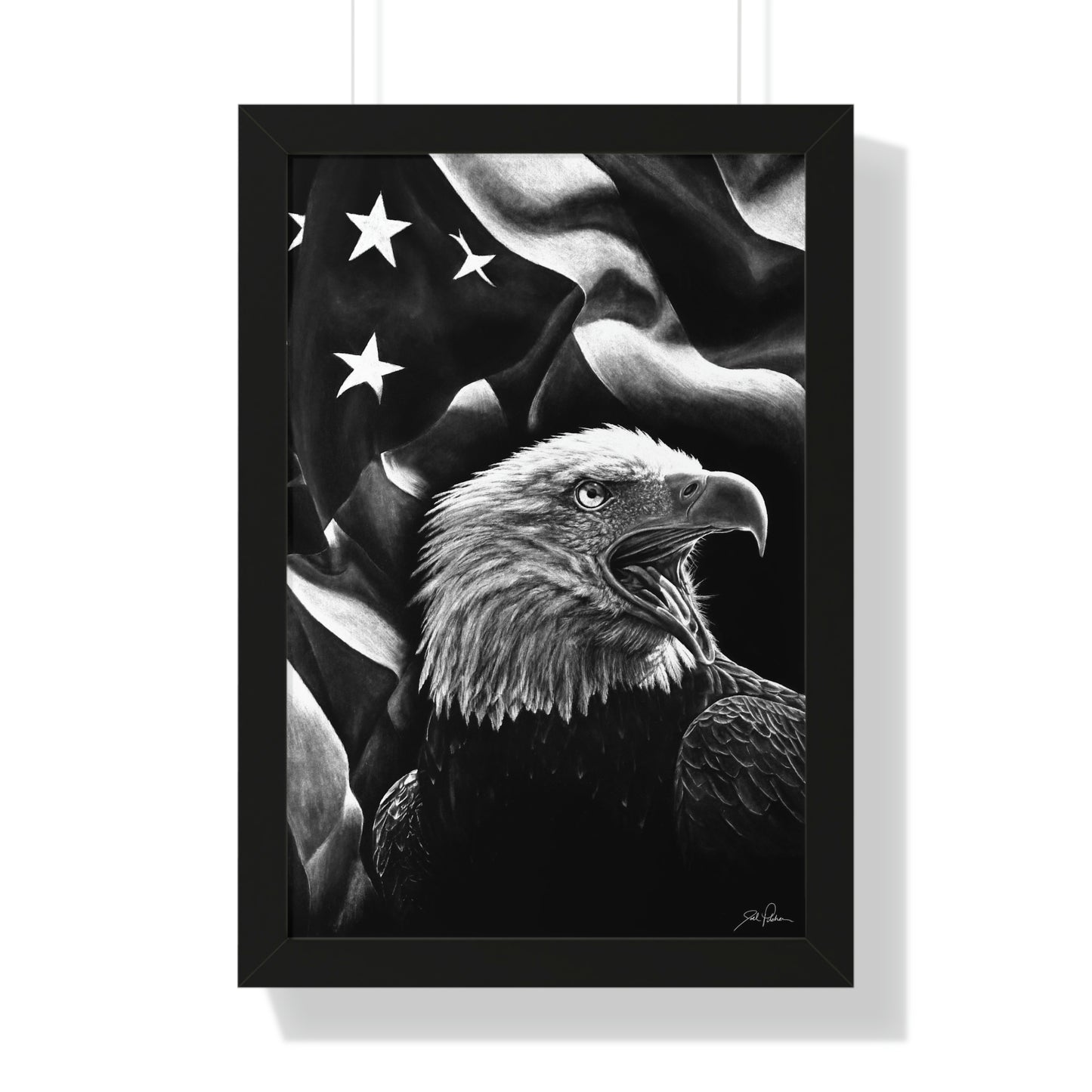 "American Eagle" Framed Paper Print
