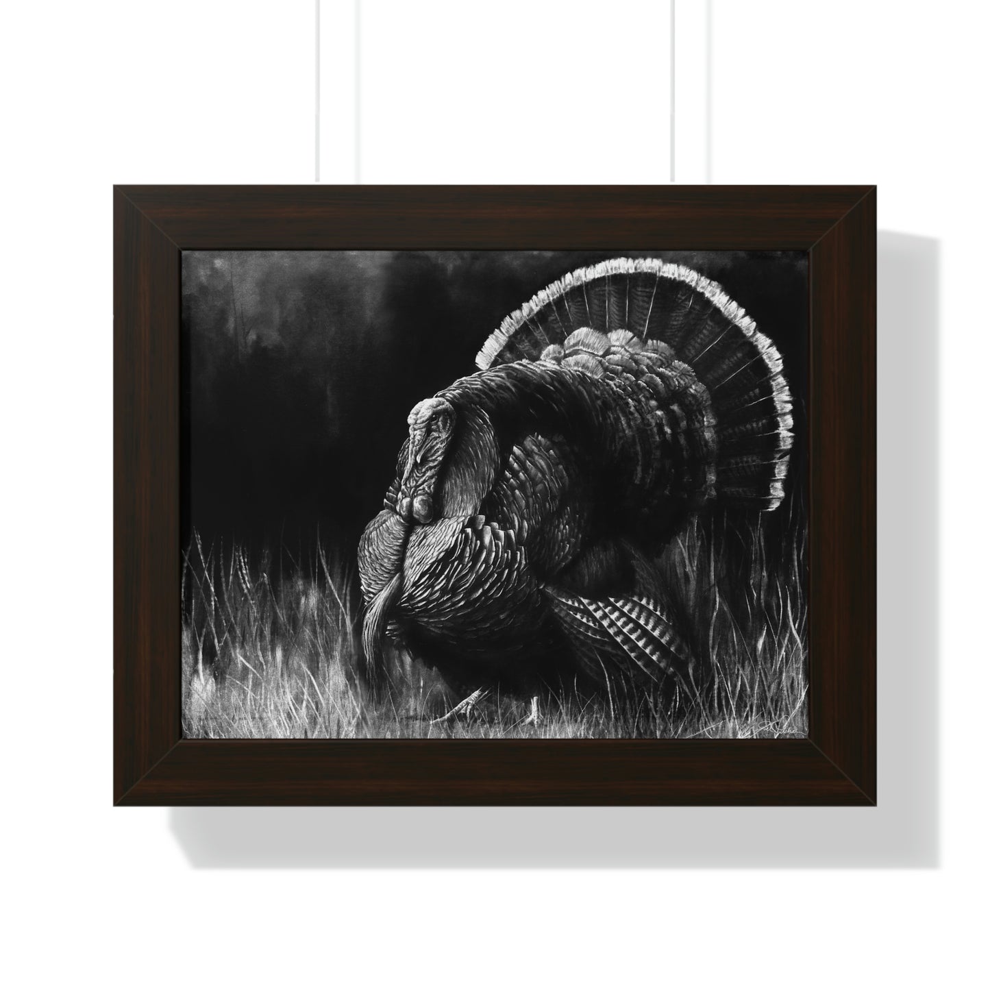 Light it Up" Framed Paper Print
