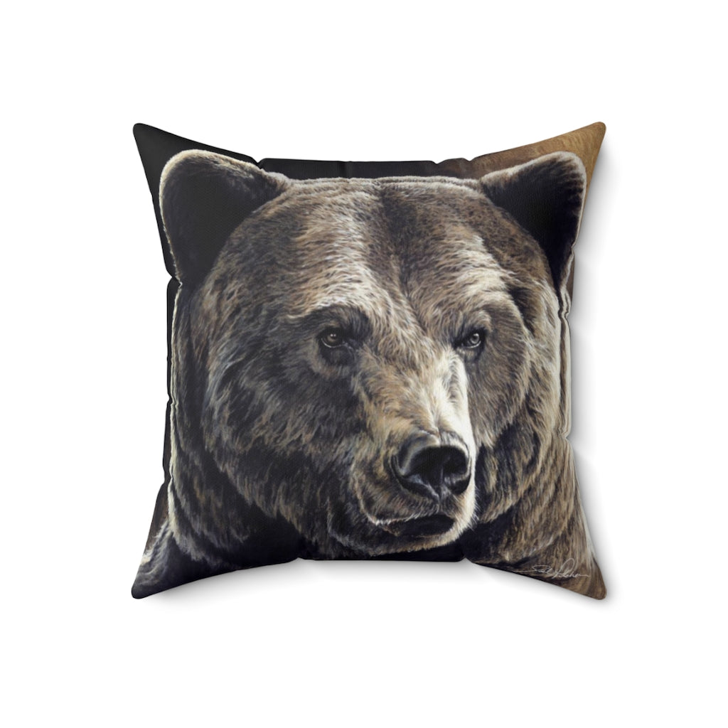 "Kodiak" Square Pillow