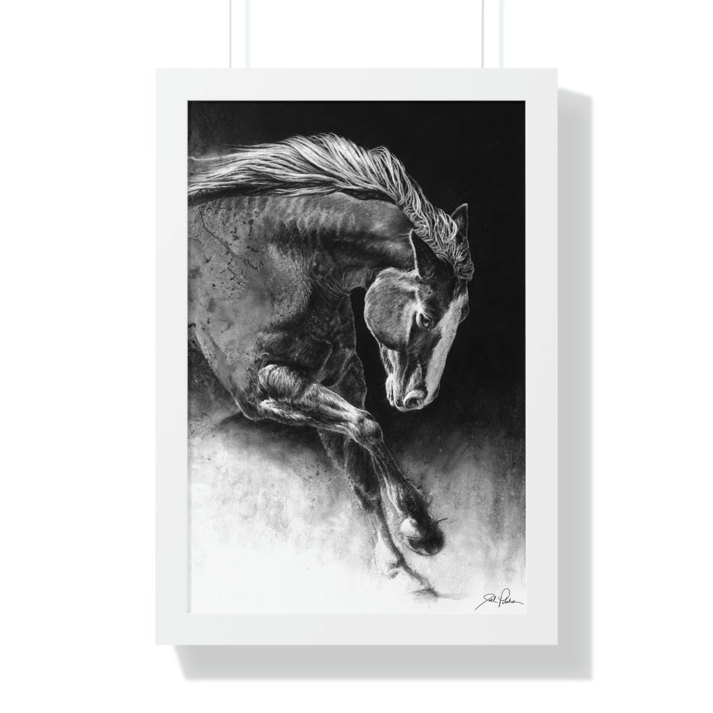 "Unbridled" Framed Paper Print