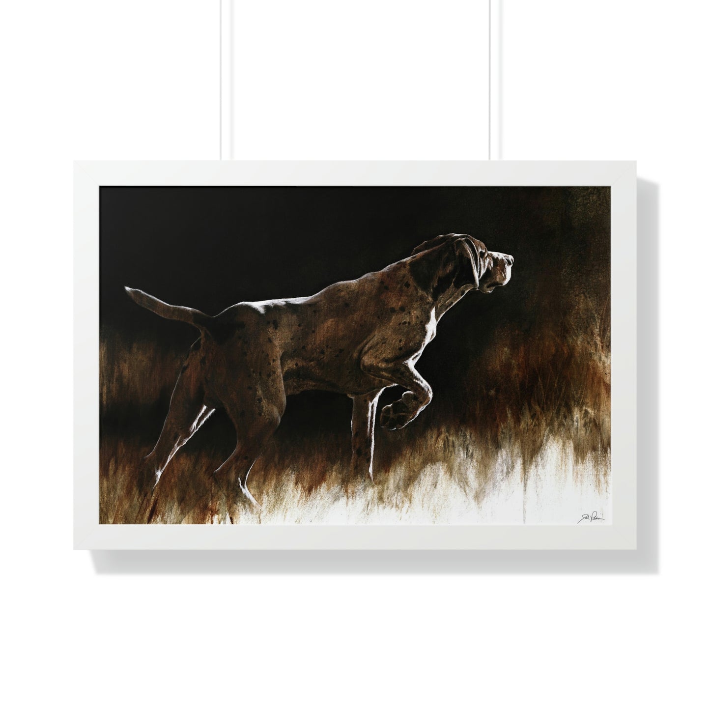 "On Point" Framed Paper Print