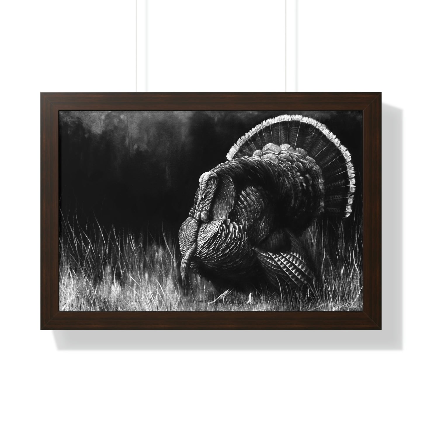 Light it Up" Framed Paper Print