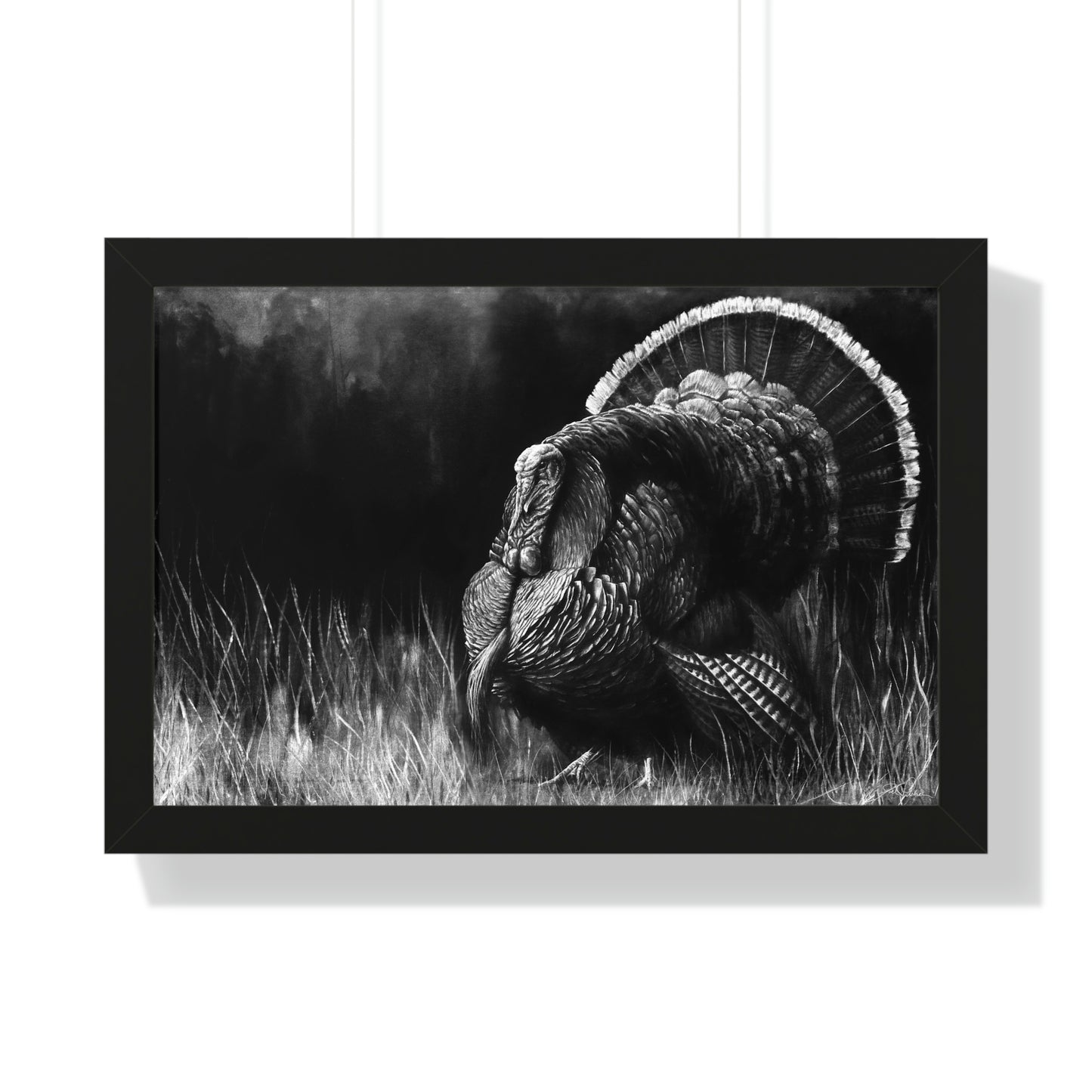 Light it Up" Framed Paper Print