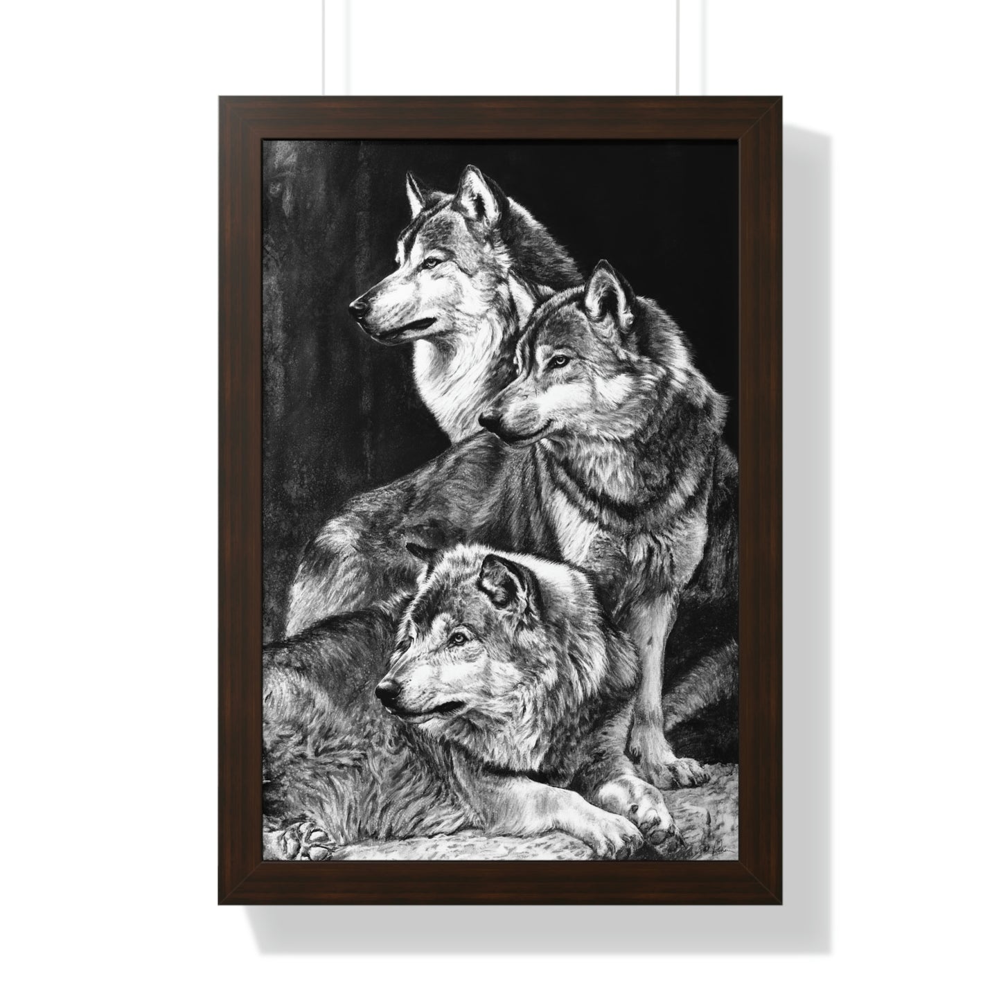 "Sentinels" Framed Paper Print