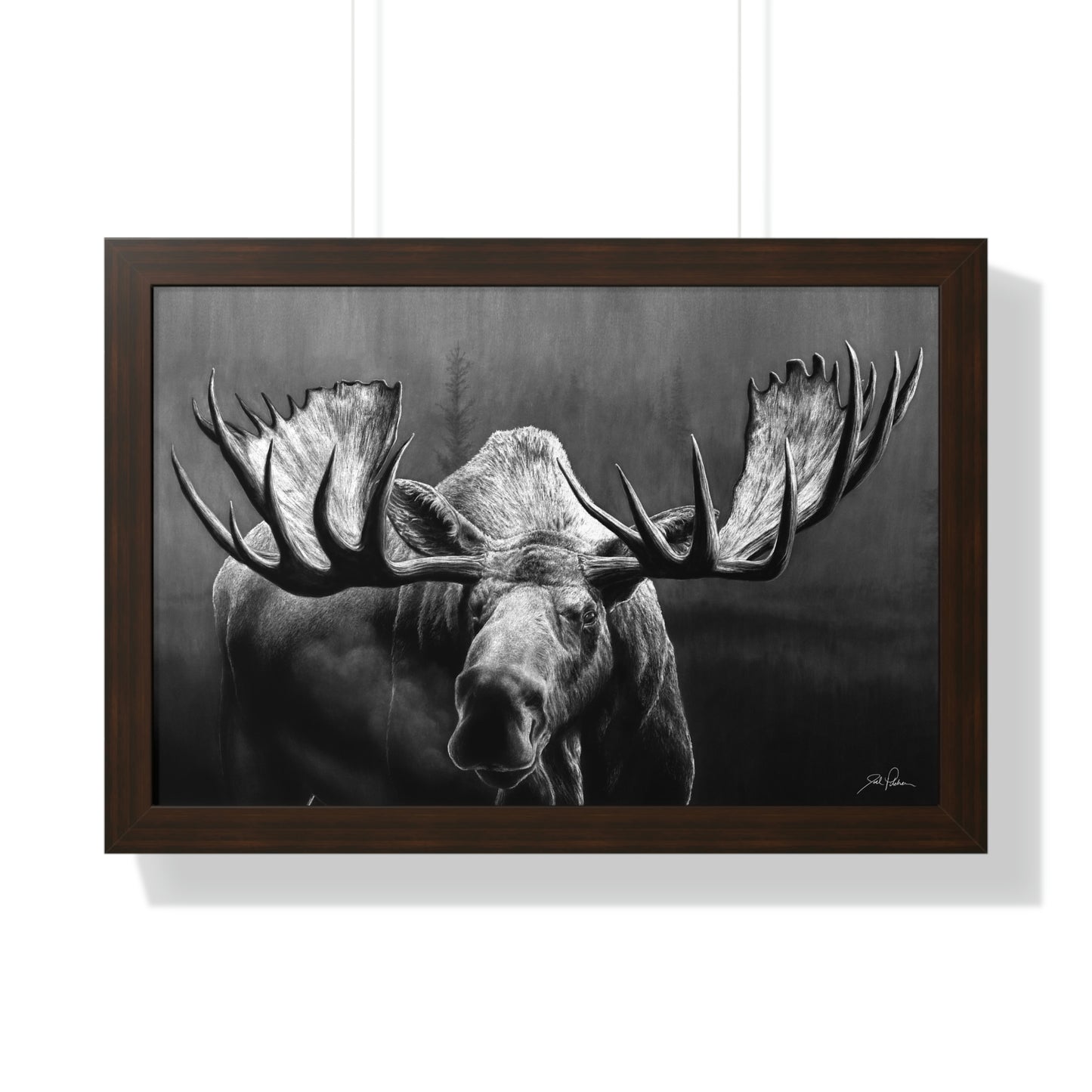 "Wide Load" Framed Paper Print