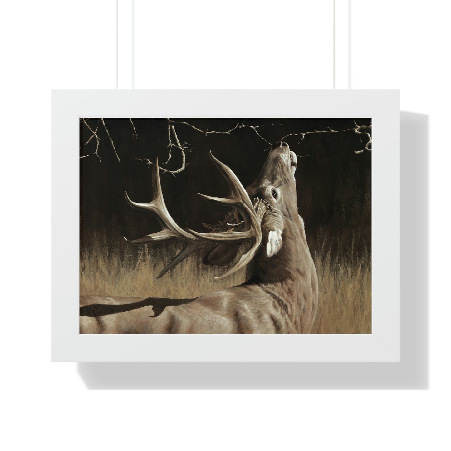 "Calling Card" Framed Paper Print