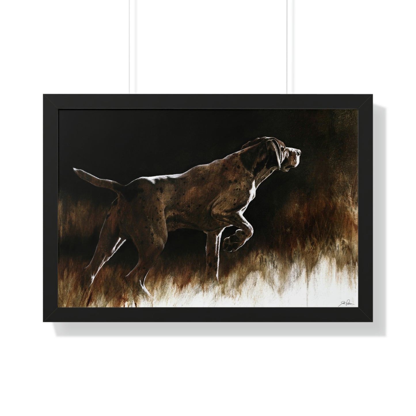 "On Point" Framed Paper Print