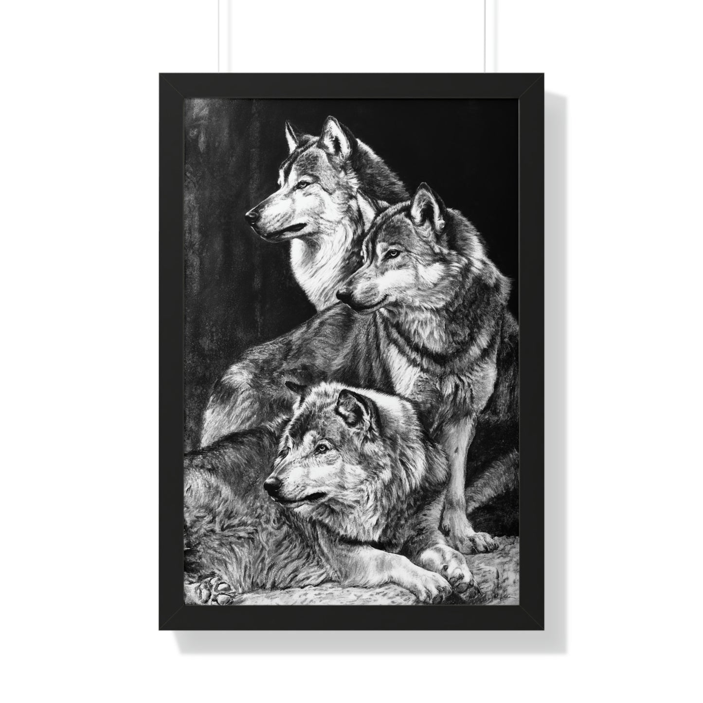 "Sentinels" Framed Paper Print