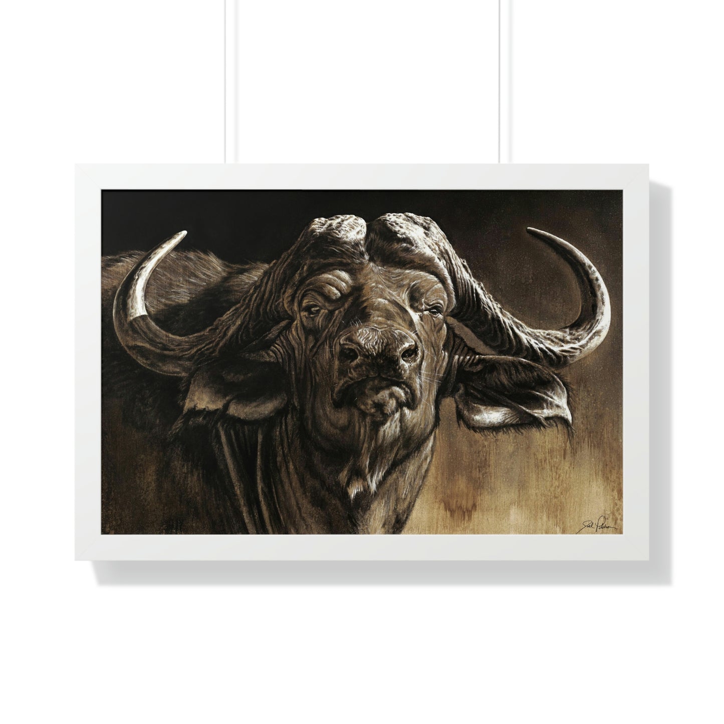 "Debt Collector" Framed Paper Print