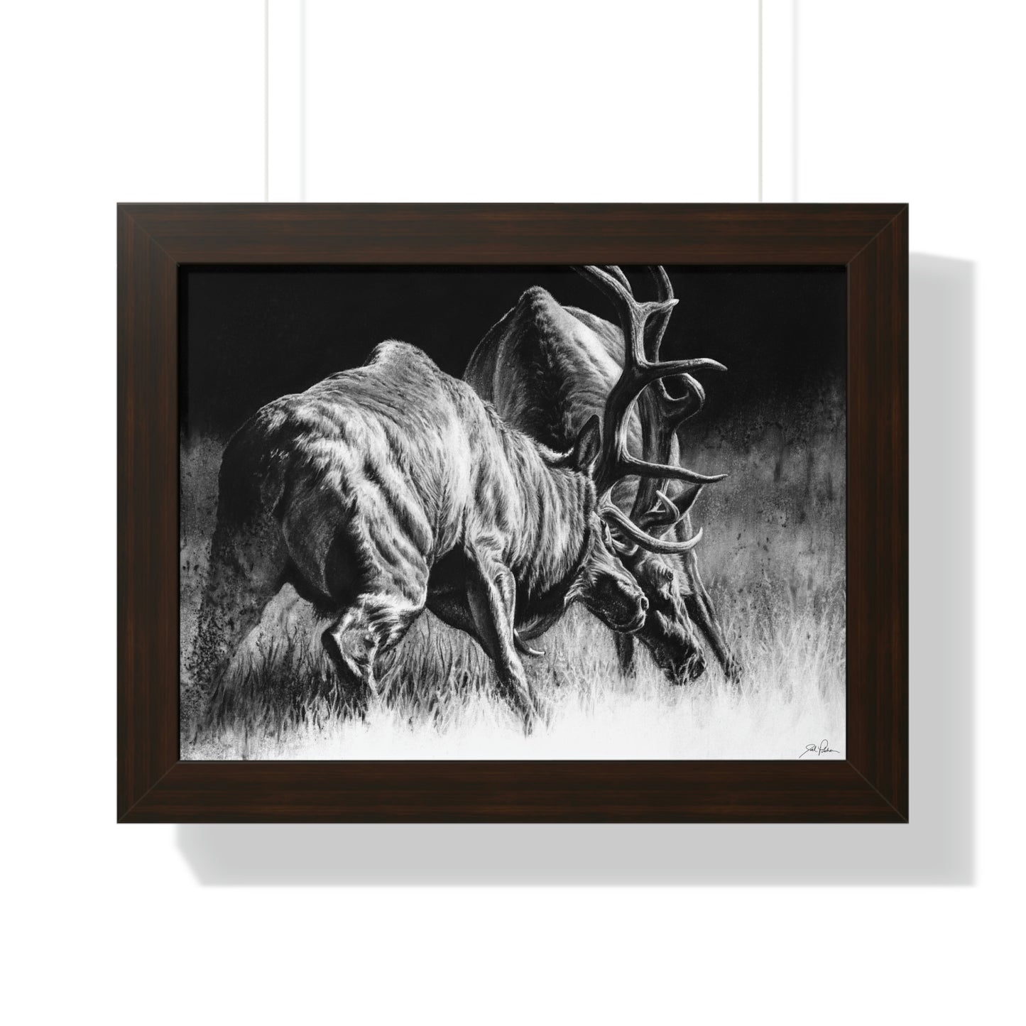 "Winner Takes All" Framed Paper Print