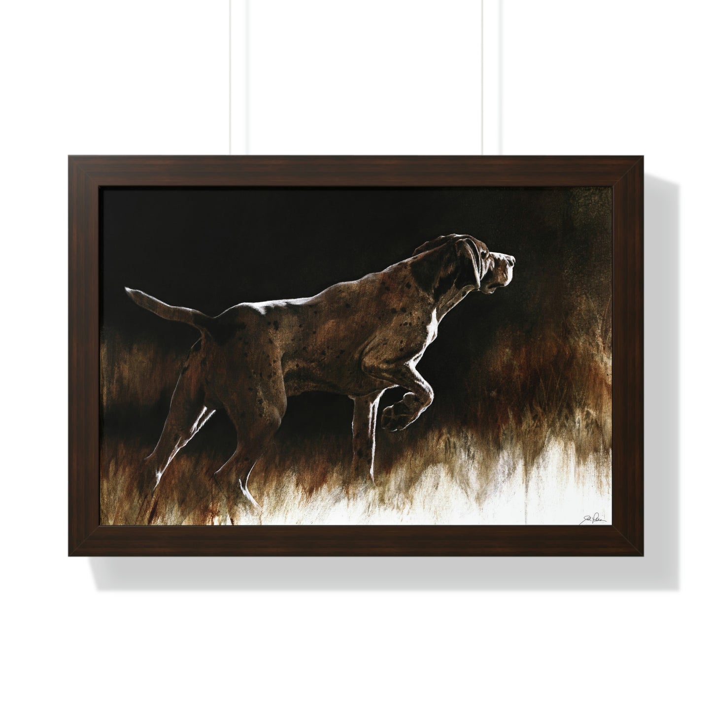 "On Point" Framed Paper Print